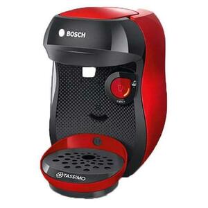 Espressor capsule BOSCH Tassimo Happy TAS1003, 0.7l, 1400W (Negru/Rosu) imagine