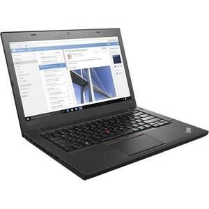 Laptop Refurbished LENOVO ThinkPad T460, Intel Core i3-6100U 2.30GHz, 8GB DDR3, 240GB SSD, 14 Inch, Webcam imagine