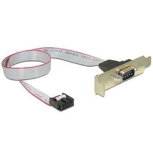 Cablu intern Gembird CC-DB9ML-01, Serial port DB9 - VGA, low-profile, 40cm, plat imagine