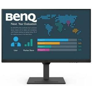 Monitor IPS LED Benq 23.8inch BL2490T, Full HD (1920 x 1080), HDMI, DisplayPort, Boxe, Pivot, 100 Hz (Negru) imagine