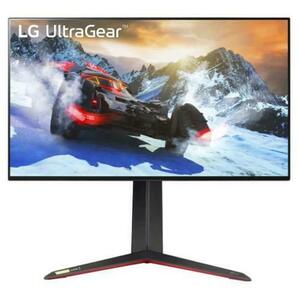 Monitor Gaming IPS LED LG 27inch 27GP950-B, UHD (3840 x 2160), HDMI, DisplayPort, NVIDIA G-SYNC Compatible, AMD FreeSync, 144Hz, RGB, Pivot, Boxe, 1 ms (Negru) imagine