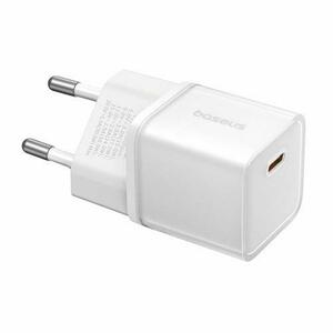 Incarcator Retea Baseus GaN5S P10162503213-00, 20 W, 3A, 1 x USB-C (Alb) imagine