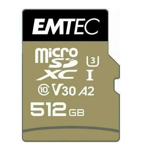 Card de memorie Emtec microSDXC, 512GB, UHS-I U3, A2, V30, Clasa 10 imagine