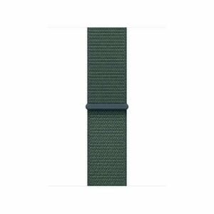 Curea Smartwatch Apple MXL23ZM/A, pentru Watch 42mm, Sport Loop (Verde) imagine