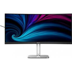 Monitor VA LED Philips 34inch 34B2U5600C/00, WQHD (3440 x 1440), HDMI, DisplayPort, Boxe, 120 Hz (Negru/Argintiu) imagine