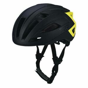 Casca Ciclism P2R RODEO, 59-61 cm, M-L, pentru biciclete si vehicule electrice, Negru/Galben imagine