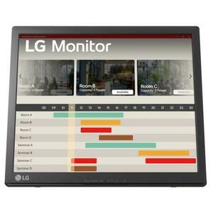 Monitor TN LED LG 17inch 17BR30T-B, SXGA (1280 x 1024), VGA, 75 Hz, 5 ms (Negru) imagine