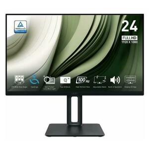 Monitor IPS LED MSI 23.8inch PRO MP245PG, Full HD (1920 x 1080), VGA, HDMI, DisplayPort, Boxe (Negru) imagine