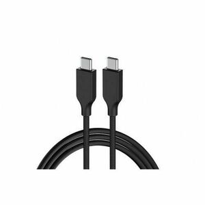 Cablu de date Genius, USB Type-C - USB Type-C, PD 3.0 60W, 1m, braided nylon, Negru imagine