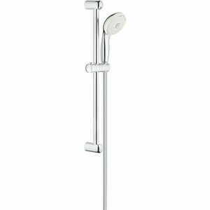 Set dus Grohe New Tempesta 100, 3 jeturi, bara 600 mm, furtun Relexaflex 1.75 m, crom, 27794001 imagine