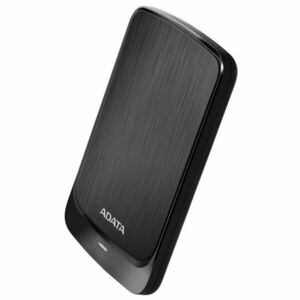 HDD extern A-DATA HV320, 1 TB, USB 3.1, Senzor protectie socuri, Criptare Date, Ultraslim, Negru imagine