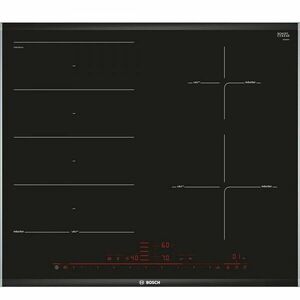 Plita vitroceramica cu inductie PXE675DC1E, control DirectSelect Premium, 4 zone de gatit, negru imagine