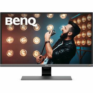 Monitor LED BenQ EW3270U 31.5 inch 4K 4 ms Silver-Black USB C 60Hz imagine