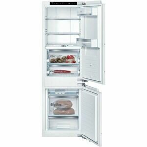 Combină frigorifică încorporabilă Bosch KIF86PFE0, NoFrost, 223 L, Display, Răcire rapidă, Funcţie Holiday, Sertar VitaFresh Pro 0°C, H 177 cm, Clasa E imagine