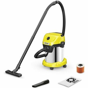 Aspirator umed/uscat Karcher WD 3 S V-17/4/20, 1000W, 17l, Recipient Metalic imagine