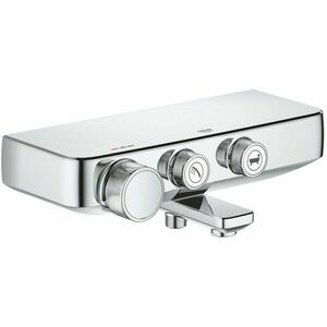 Baterie cada cu termostat Grohe Euphoria SmartControl, crom, 34718000 imagine