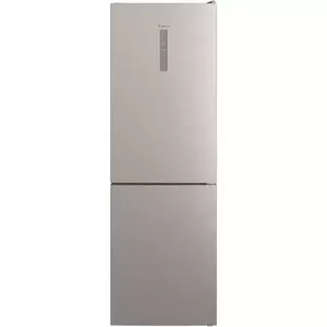 Combina frigorifica Candy CCE7T618EX, 341 l, Total NoFrost, WiFi, Super Freezing, Raft sticle, Clasa E, H 185 cm, Inox imagine