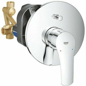 Baterie cada dus incastrata, crom, Ideal Standard Grohe Eurosmart New imagine