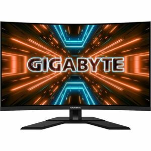 Monitor LED GIGABYTE Gaming M32QC Curbat 31.5 inch QHD VA 1 ms 170 Hz USB-C KVM HDR FreeSync Premium Pro imagine