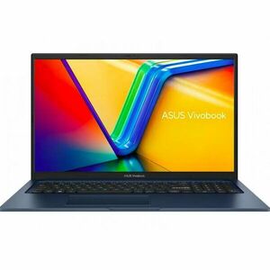 Laptop ASUS Vivobook 17, X1704VA-AU159, 17.3-inch, FHD, procesor Intel Core i3-1315U, 8GB RAM, 512GB SSD, Intel UHD Graphics, No OS, Quiet Blue imagine