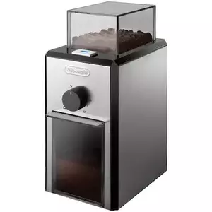 Rasnita de cafea De'Longhi KG 89, 170 W, 120 g, Negru/Inox imagine