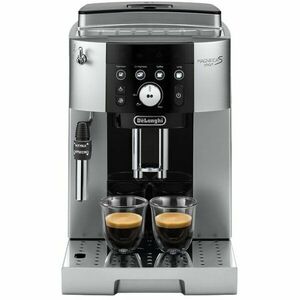 Espressor automat De'Longhi Magnifica S Smart ECAM 250.23.SB, Sistem manual de spumare, Rasnita cu 13 setari, 1450W, 15 bar, Negru - Argintiu imagine