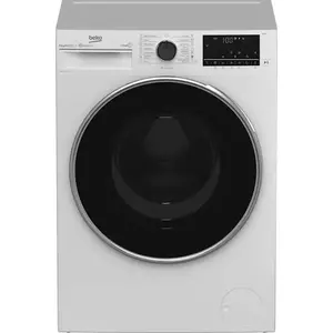 Masina de spalat rufe Beko B3WFU584110W, 8 kg, 1400 rpm, Clasa A, SteamTherapy, SteamCure, Inverter, Homewhiz, AddXtra, Alb imagine