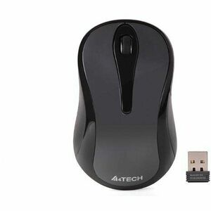 Mouse wireless A4tech G3-280A, V-Track PADLESS, USB, Gri imagine