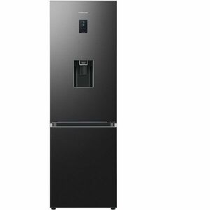 Combina frigorifica Samsung RB34C652EB1/EF, 341 l, Total No Frost, All-Around Cooling, Compresor Digital Inverter, Dozator apa, WiFi, Clasa E, H 185 cm, Dark Inox imagine