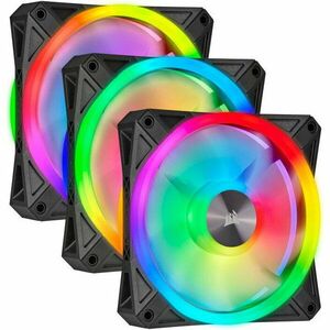 Ventilator / radiator Corsair iCUE QL120 RGB 120mm Three Fan Pack imagine