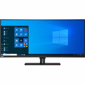 Monitor LED Lenovo ThinkVision P40w-20, 39.7 inch, 5120x2160, 4ms, Black imagine