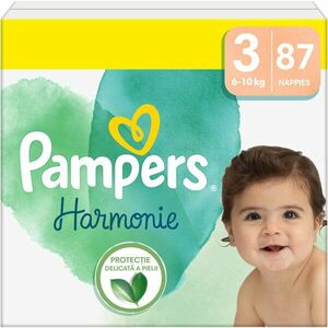 Scutece Pampers Harmonie Maxi Box Marimea 3, 6-10 kg, 87 buc imagine