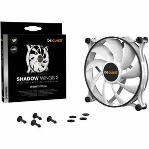 Ventilator / radiator be quiet! Shadow Wings 2 White PWM 140mm imagine