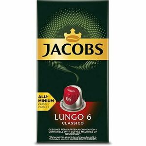 Capsule cafea Jacobs Lungo Classico compatibile Nesspresso, 20 capsule, 104 g imagine