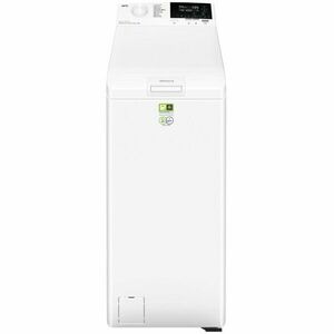 Masina de spalat rufe cu incarcare verticala AEG LTR6G363E, 6 kg, 1300 RPM, Clasa A, Tehnologie ProSense, SoftOpening, Time Save, Rapid 20 min, Motor Inverter, Alb imagine