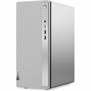 Sistem Lenovo IdeaCentre Tower 14IRR9 cu procesor Intel® Core™ i5-14400 pana la 4.7 GHz, 16GB DDR5, 1TB SSD M.2 2280 PCIe® 4.0x4 NVMe®, Intel® UHD Graphics 730, No OS, Cloud Grey imagine