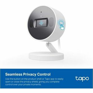 Camera de supraveghere Smart TP-Link Tapo C125, 4MP, 2K QHD 2560x1440, Utilizare Baby Monitor Wireless Audio Video, Detectare smart si notificari, Sistem Dual-IR, Two-Way Audio, Mod Privacy, Wi-Fi 6 imagine