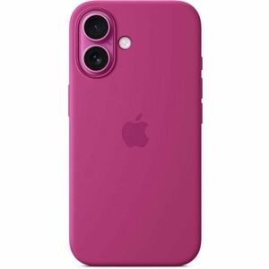 Husa de protectie Apple Silicone Case with MagSafe pentru iPhone 16- Fuchsia imagine