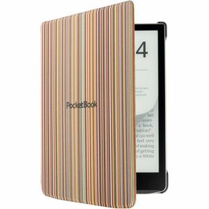 Husa protectie Pocketbook Shell Cover pentru InkPad 4/InkPad Color 2/InkPad Color 3, Colorful Strips imagine