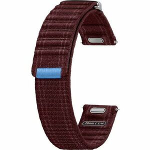 Curea smartwatch Samsung Fabric Band pentru Galaxy Watch7, (S/M), Wine imagine