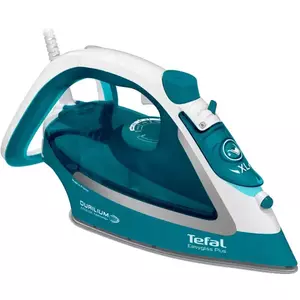 Fier de calcat Tefal FV5737E0 EasyGliss Plus, 2500W, talpa Durilium Airglide, jet de abur 45g/min, rezervor apa 270ml, auto-off, turcoaz imagine