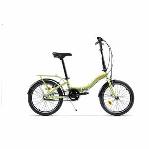 Bicicleta Pegas Camping 20 inch, Aluminiu 3S Verde Fistic imagine