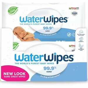 Pachet Servetele umede Water Wipes, 12 pachete x 60, 720 buc imagine