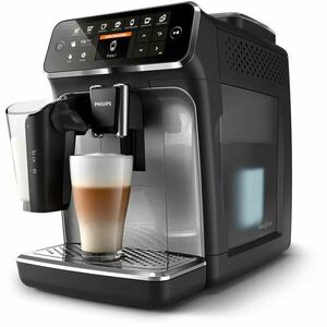 Espressor automat Philips Seria 4300 EP4346/70, Cu spuma LatteGo, 8 programe, Afisaj TFT, Negru imagine