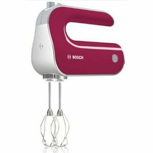 Mixer de mana BOSCH MFQ40304, 500 W, 5 trepte de viteza, Turbo, Rosu/argintiu imagine