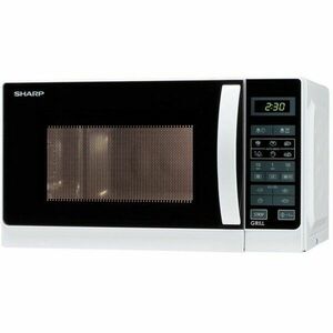 Cuptor cu microunde Sharp R642WW, 20 l, 800 W, Grill, Digital imagine