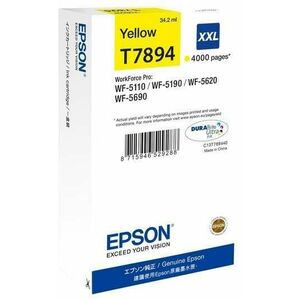 Cartus cerneala Epson T7894 XXL, 4000 pagini (Galben) imagine