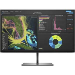 Monitor IPS LED HP 27inchZ27k G3, UHD (3840 x 2160), HDMI, DisplayPort, USB Type-C, Pivot (Gri) imagine