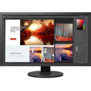 Monitor IPS LED EIZO 26.9inch CS2740, Ultra HD (3840 x 2160), HDMI, DisplayPort, Pivot (Negru) imagine