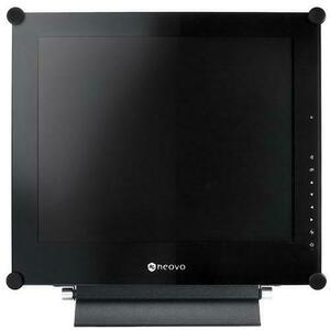 Monitor VA LED AG Neovo 17inch X-17E, SXGA (1280 x 1024), VGA, DVI, HDMI, DisplayPort, Boxe (Negru) imagine